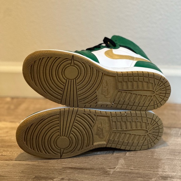 Nike Air Jordan - US size 6 / Eu size 38.5 - green/white/gold - good condition - Picture 8 of 8